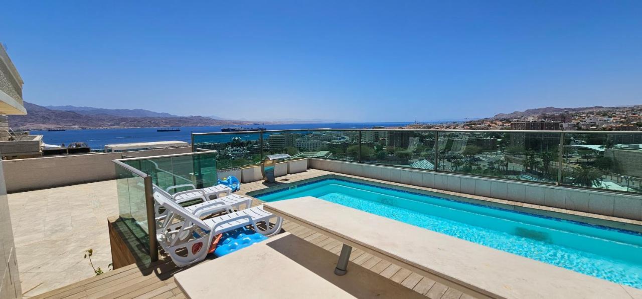 Luxury Exclusive Top Class Apartments Near The Sea With Pool Ейлат Екстер'єр фото